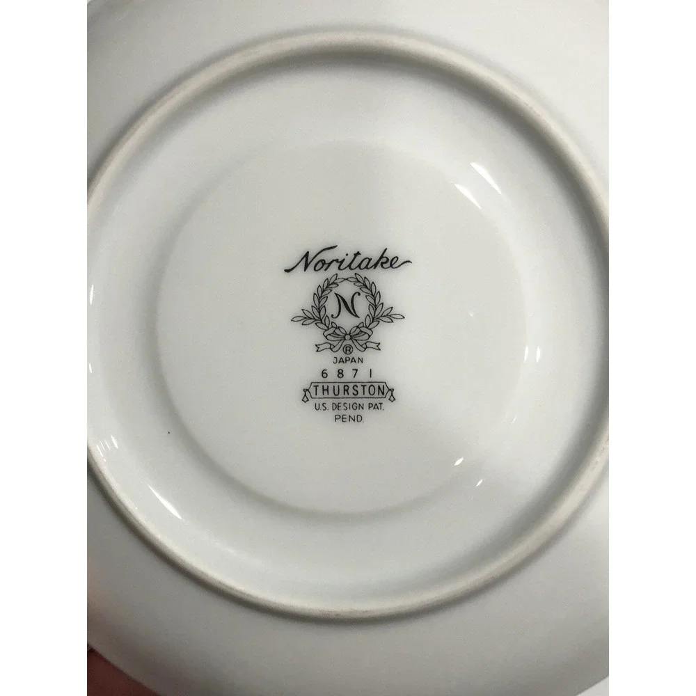 Noritake THURSTON 6871 Cup & Saucer‎ Set Lot of 5 Excellent Condition